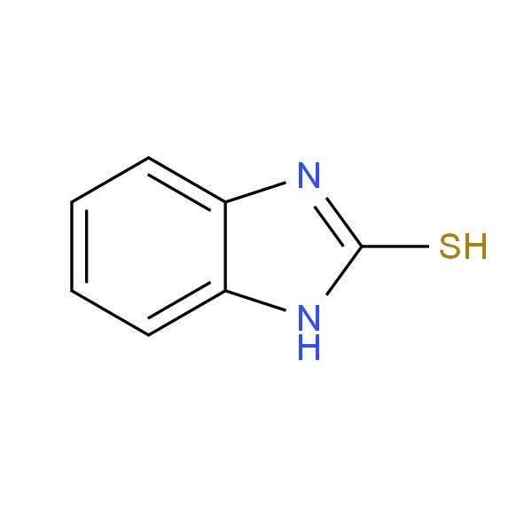 583-39-1 Frithocsaídeach Rubair MB (MBI) 2-Mercaptobenzimidazole C7H6N2S